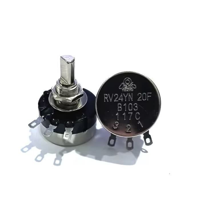 Single-coil Carbon Film Potentiometer Half-axis Speed Controller For Arcade Machines Rv24yn20f B103 B502 Electronic Components