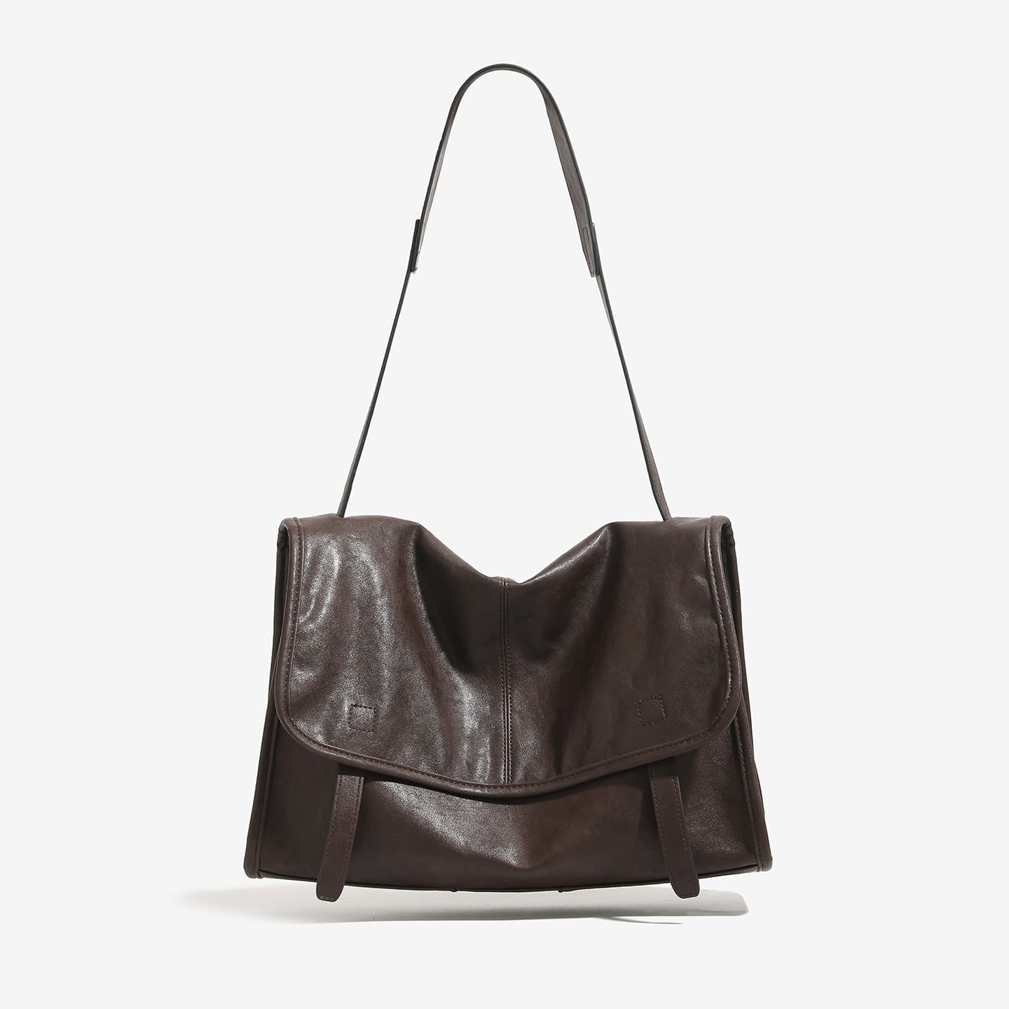 Lazy Style Spring/Summer Fashion Messenger Bag Relaxed Large Capacity Commuter Vintage Casual Shoulder Crossbody Mailbag
