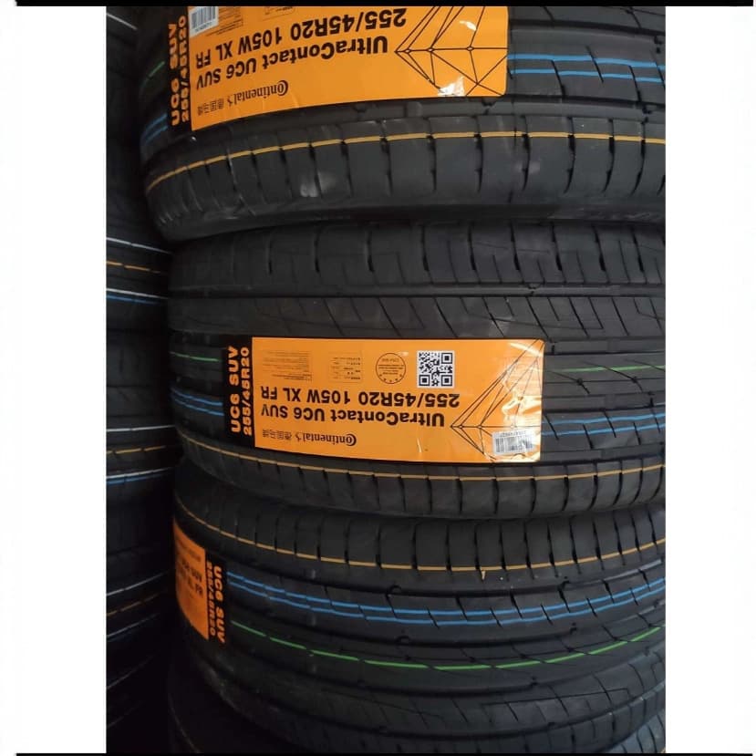 Continental tires 265/45R21 and 255/45R20 MC6 are compatible with Land Rover Range Rover, Li Auto L9, Velar, and NIO.