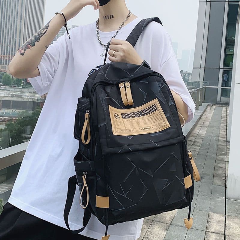 2025 New Style Middle School Backpack for Boys, Large Capacity, Waterproof, Back to School