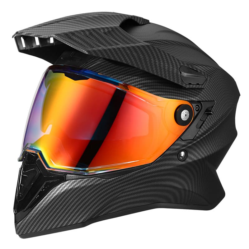 Class A Certified Motorcycle Helmet Rally Helmet Dual Lens Full Face Helmet ADV Touring Off-Road Helmet All Seasons
