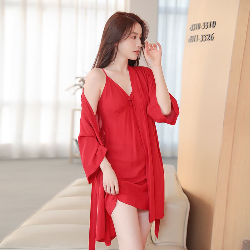 Morning Robe Cotton Sleepwear Set for Women Wedding Makeup Bride Robe Bridesmaid Group Wedding Kimono Bathrobe Silk Cotton Homewear