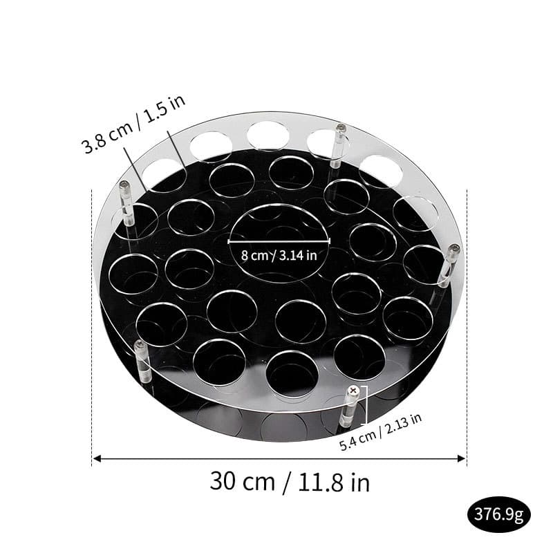 Amazon Shein TikTok New Acrylic Whiskey Wine Glass Tray Storage Box Display Barware