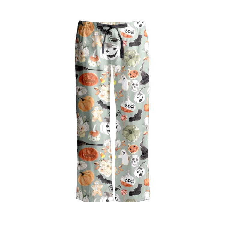 High-quality Foreign Trade Children's Wear, Printed Cute Creative Custom Autumn Pajama Pants