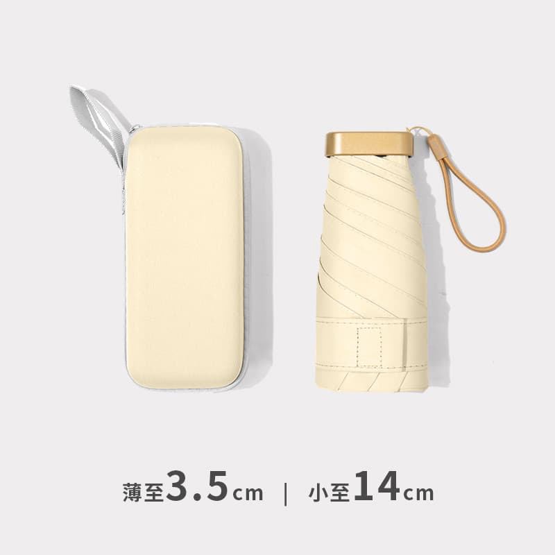 Custom Factory Flat Hexagonal Folding Portable Five-Fold Wholesale Sun Umbrella, UV Protection, Dual-Use for Sun and Rain for Women
