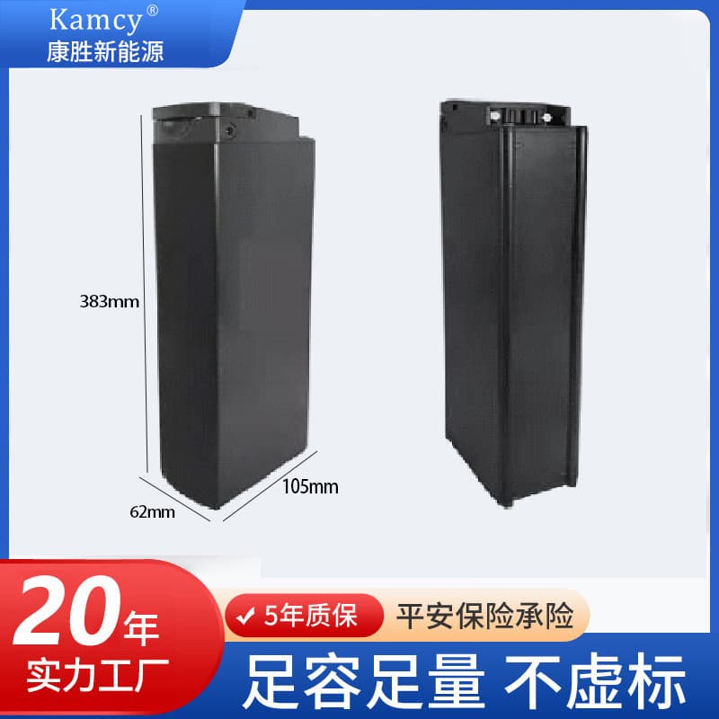 Factory Direct 36V/48V Silver Fish Style Storage Battery for Electric Mountain Bike Folding Bicycle Lithium Battery