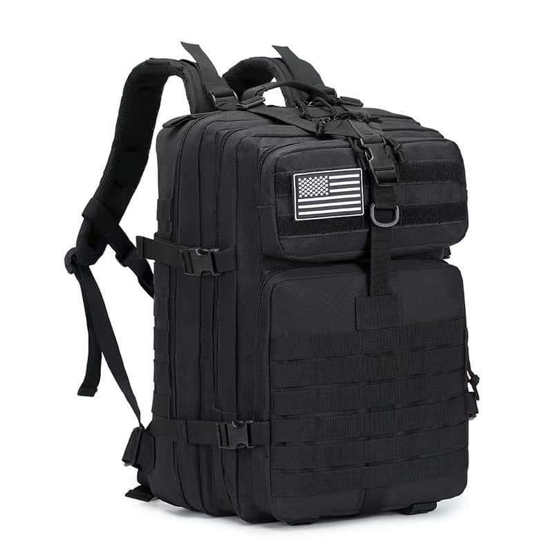 Assault Tactical Backpack Men's Hiking and Cycling Sports Large-Capacity Oxford Cloth Outdoor Mountaineering Bag with Camouflage Pattern