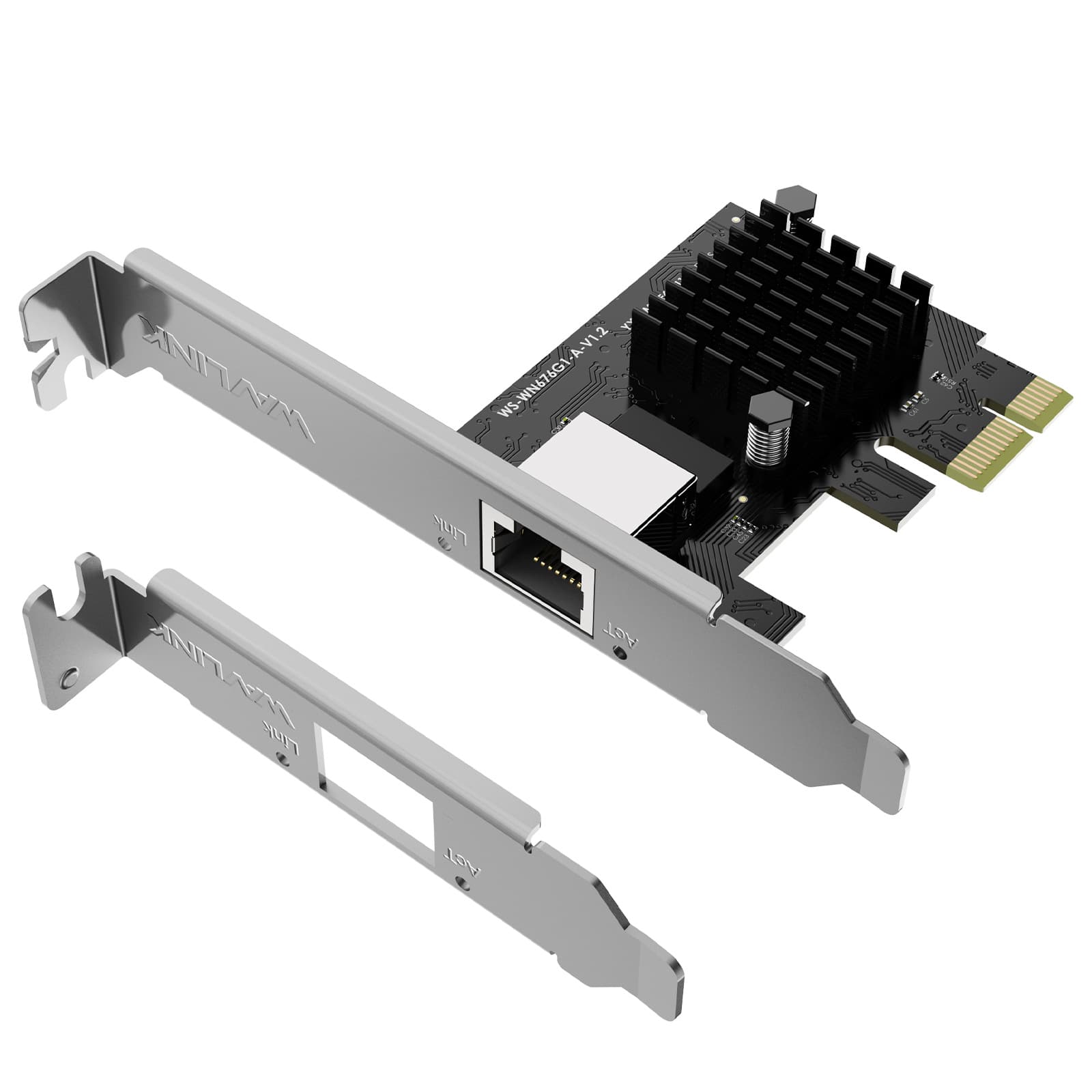 Wavlink PCI Ethernet Adapter with RTL8125B Wavlink 2G PCI Network Card