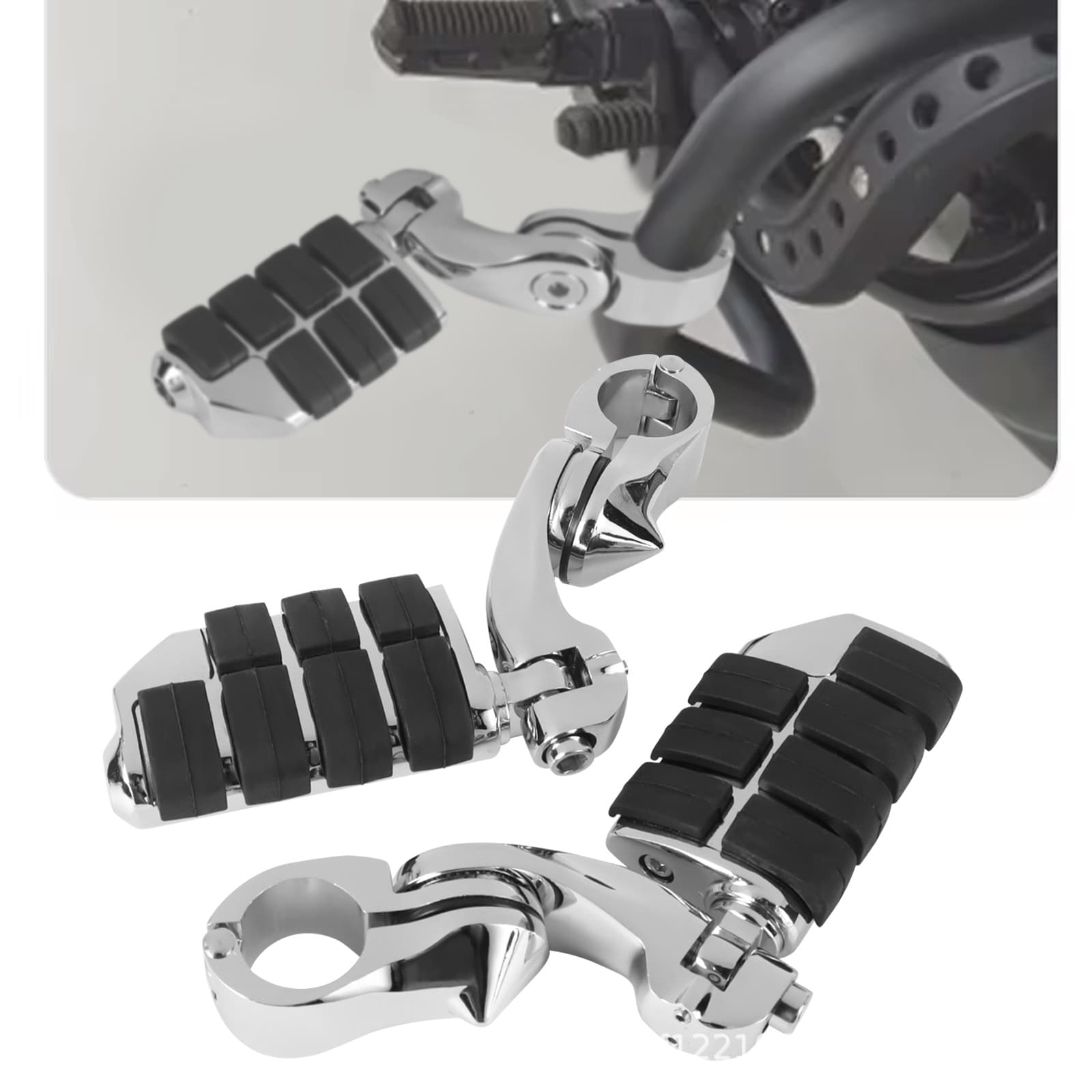 Universal modified motorcycle pedal bracket, motorcycle accessories, modified pedal bracket, pedal set