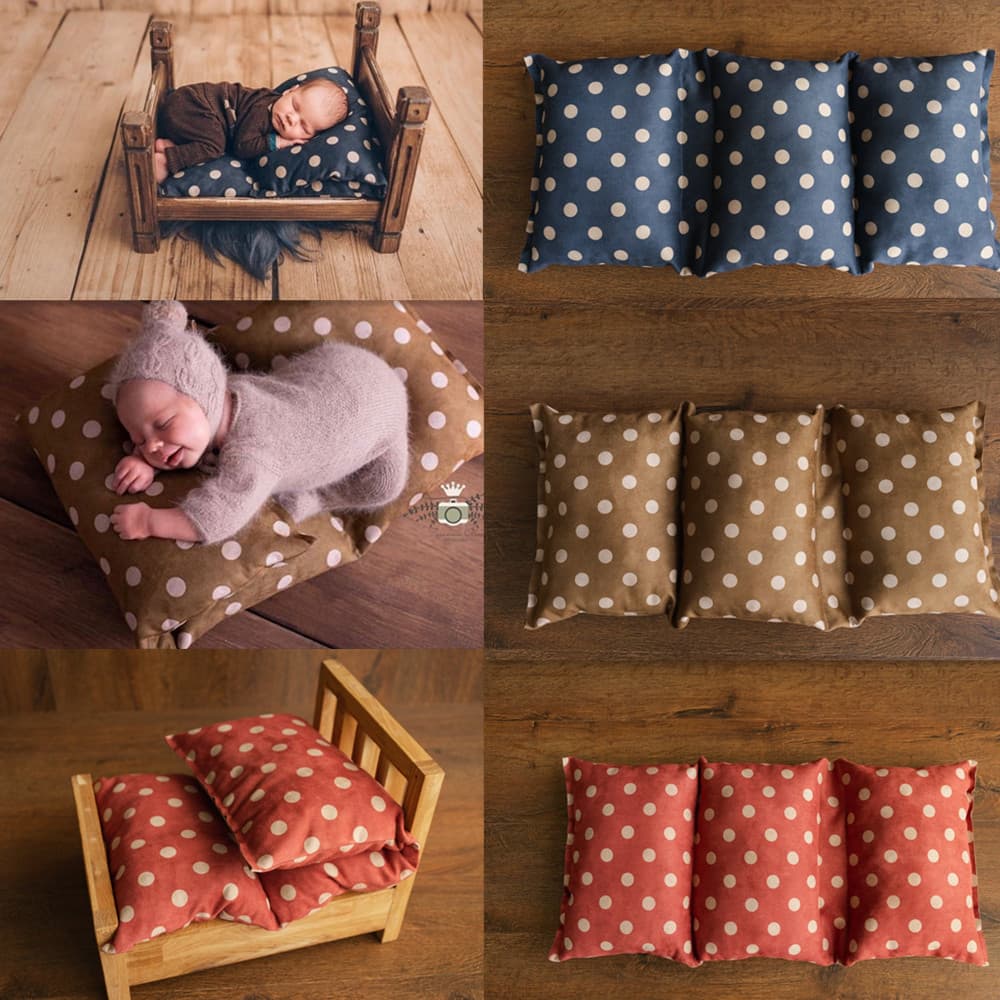 Newborn Photography Prop Pose Pillow Photography Prop Bed Baby Mat Bedding Photo Prop