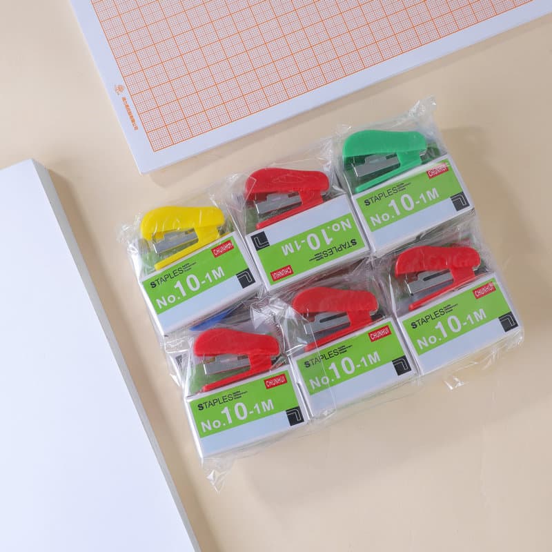 Office Culture Stapler Staple Remover Combo Suitable For Home School Use Durable Metal Construction