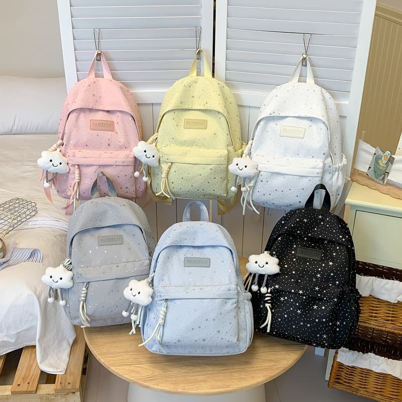 Lightweight High-Aesthetic Backpack for Girls, Middle School Students, Spine-Protecting, Versatile Commuter Backpack
