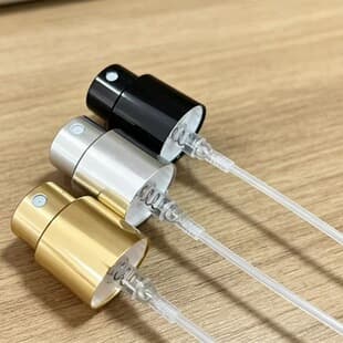 15-Tooth Perfume Spray Nozzle Diameter Electroplated Aluminum Perfume Bottle Spray Nozzle Screw Cap Bottle Spray Nozzle Spray