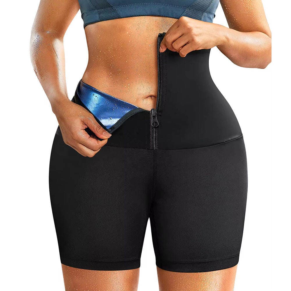 Best-selling Women's Shapewear Pants for Fitness, Weight Loss, Sauna Effect, High-Waist Tummy Control, Non-Returnable