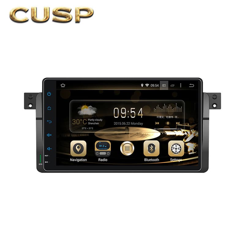 9-Inch High-Definition Android Navigation All-in-One Intelligent Car GPS Multimedia Player for BMW E46 1998-2005