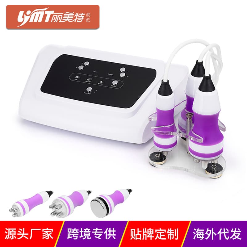 Foreign Trade Exclusive Small Desktop 3-in-1 40K Ultrasonic Slimming Device Lifting and Firming Beauty Equipment Factory Wholesale