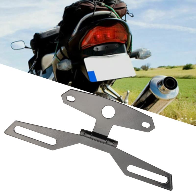 Motorcycle Tail Light Bracket, Modified Foldable Tail Light Bracket, License Plate Light Mounting Bracket