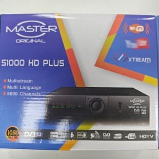 Africa Hot Selling Set-Top Box DVB S2 Digital Set-Top Box Cross-Border E-Commerce Factory Direct Masters1000