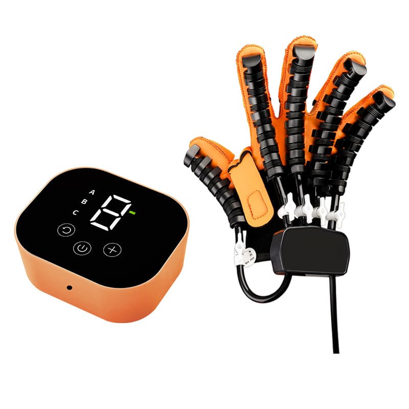 Factory Wholesale Electric Smart Robot Glove Five-Finger Separation Trainer Hand Massage Device Cross-Border