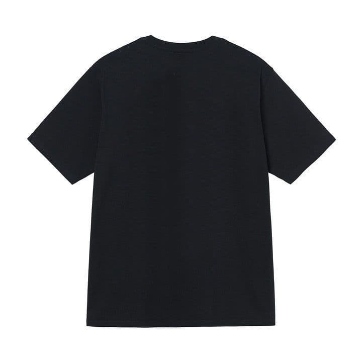 [2] New Men's and Women's Short-Sleeve T-Shirt for Summer, Navy, Khaki, Black, White, Loose Fit, 270g
