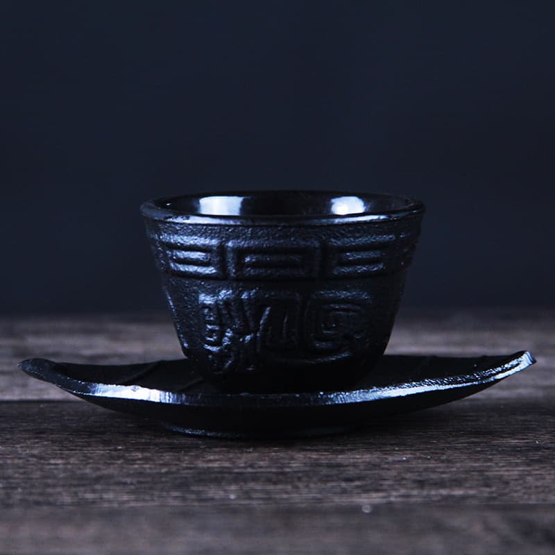Tea Set Wholesale, Japanese Cast Iron Tea Cup, Mini Small Cup, Japanese Iron Kettle Accessories, Cast Iron Cup, Vintage Iron Cup