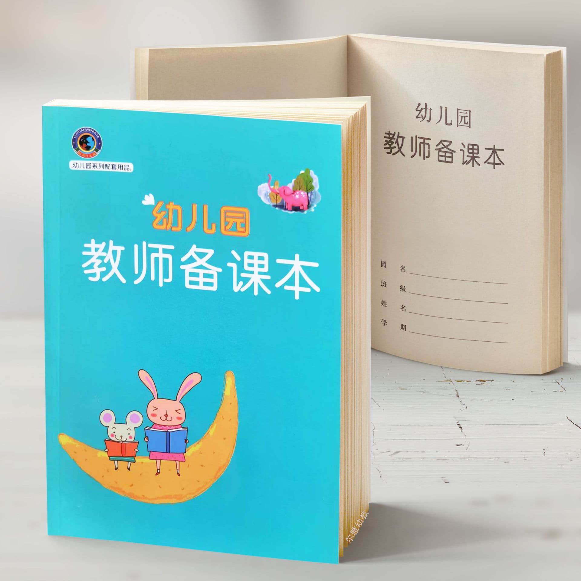 Luyuan Xingsheng Kindergarten Series Supporting Supplies Kindergarten Teacher Lesson Plan Book Preschool Teacher Book
