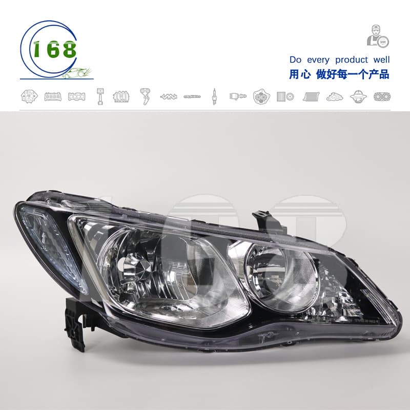 33100-TX3-H01 Compatible with Honda Siming Right Front Headlight 12-15