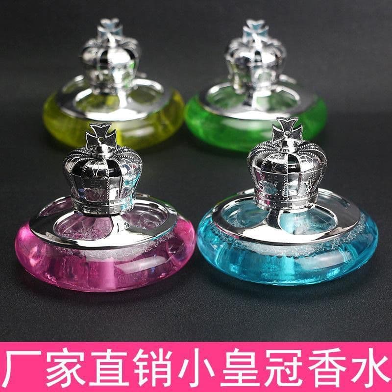 Factory Direct Small Crown Car Perfume Holder Car Aroma Diffuser Decoration Cheap Crown Perfume Holder