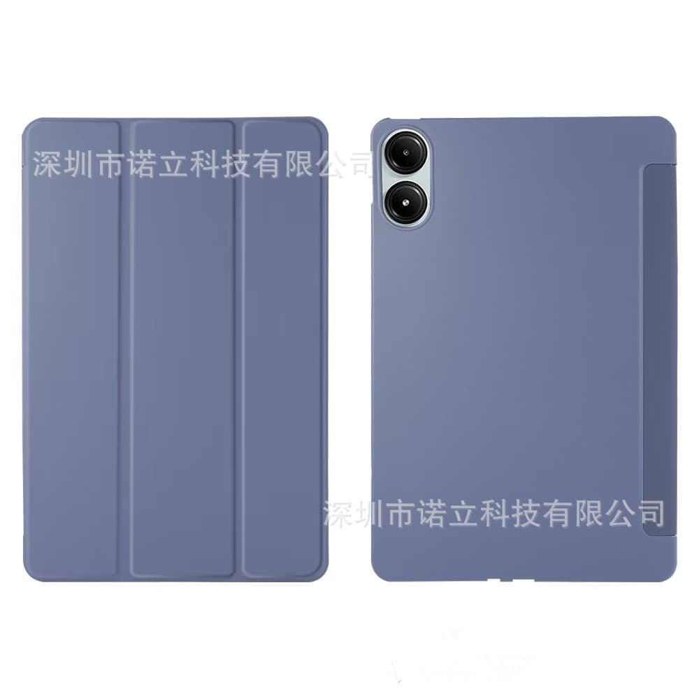 Suitable for Redmi Pad Pro 12.1 tablet case, Xiaomi 6S 12.4 triple-fold honeycomb leather cover