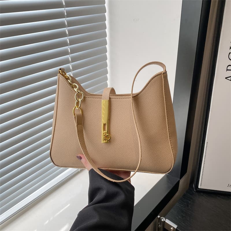 Korean-style Designer Bag for Women 2026 Spring/Summer New Texture Handheld Underarm Bag Versatile Fashionable Single Shoulder Bag