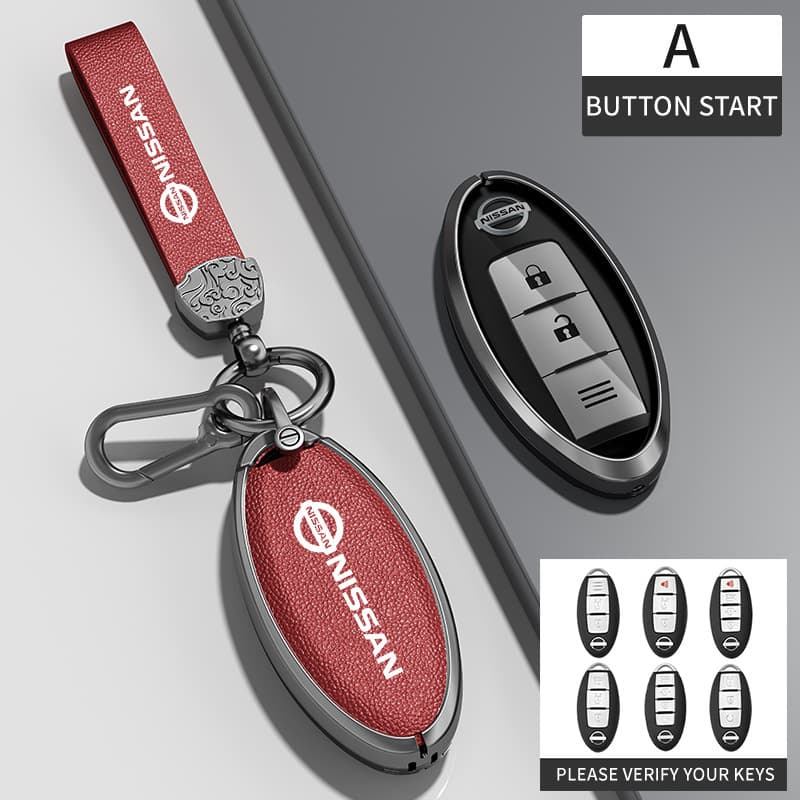 Key Case Cover for Nissan Qashqai 2023 Juke Nissan X-Trail e-Power Car Keychain