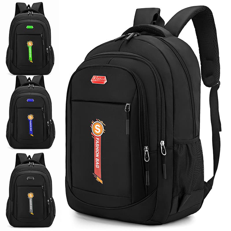 New Cross-Border Men's Backpack Large Capacity Business Casual Travel Laptop Bag Versatile for Middle and High School Students