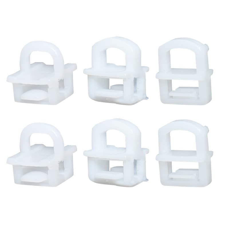 For Hongyan Jieshi M500 Truck Window Curtain Clip Narrow Track Roller Slider Bead Buckle Hanging Ring