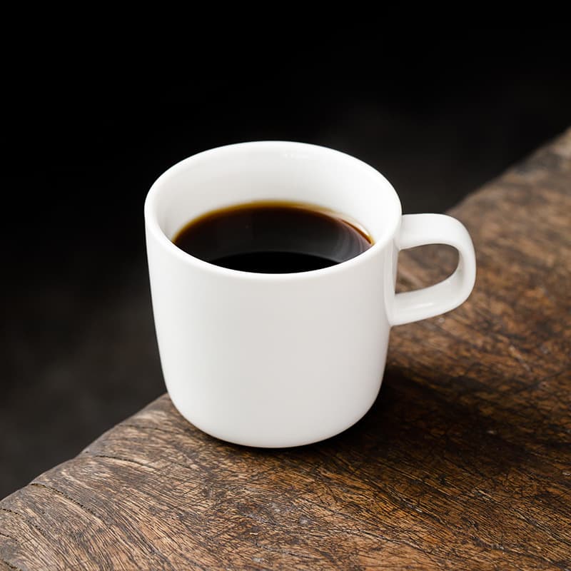 [Mibai] Dehua white porcelain mug 200ml ceramic latte coffee cup milk juice soy milk tea cup