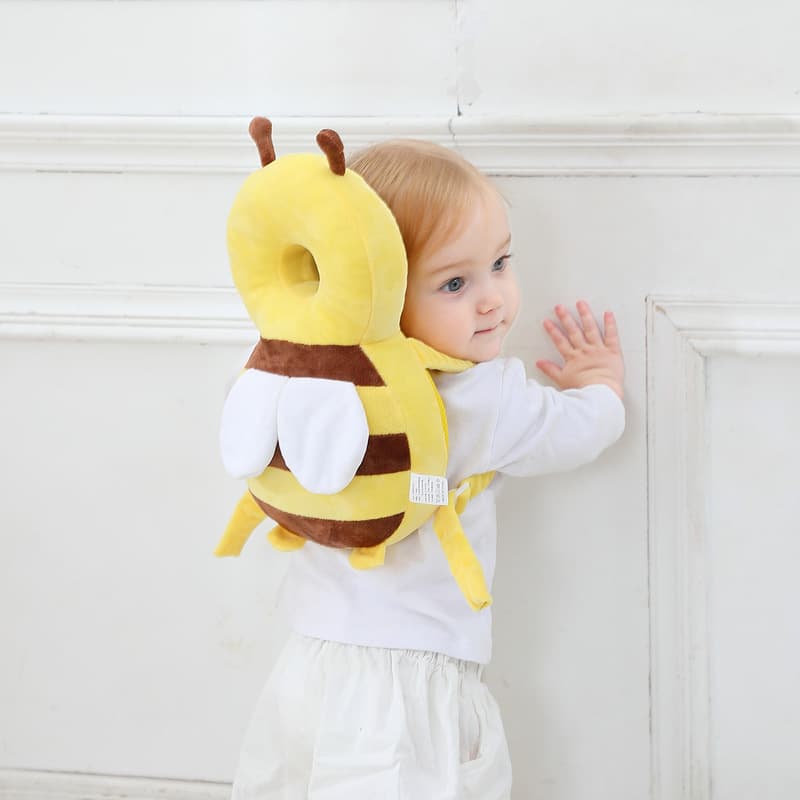 Baby Anti-Fall Head Protection Pad, Toddler Walking Safety Helmet, Anti-Fall Back Head Cushion, Head Protection Cap