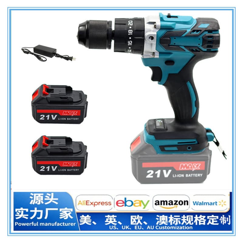 21V Brushless 13mm 3-in-1 Impact Drill Hammer Drill Screwdriver Electric Screwdriver Manufacturer