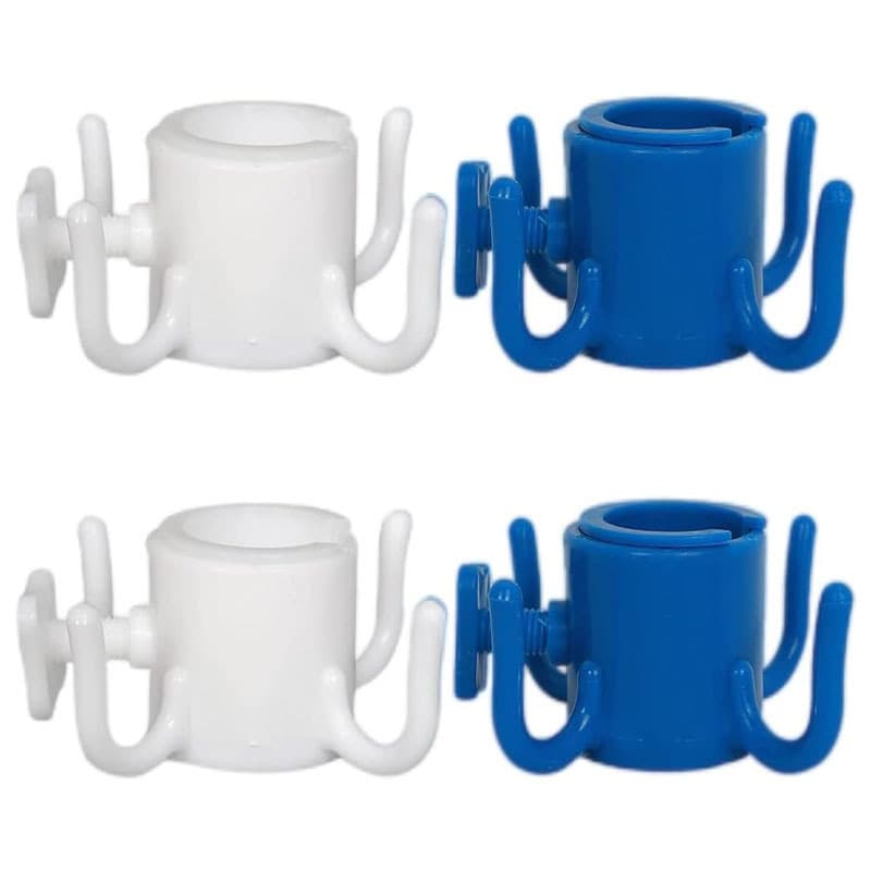 Beach umbrella hook cross-border beach umbrella anchor mid-pole four-corner hook garden umbrella plastic four-corner hook accessories