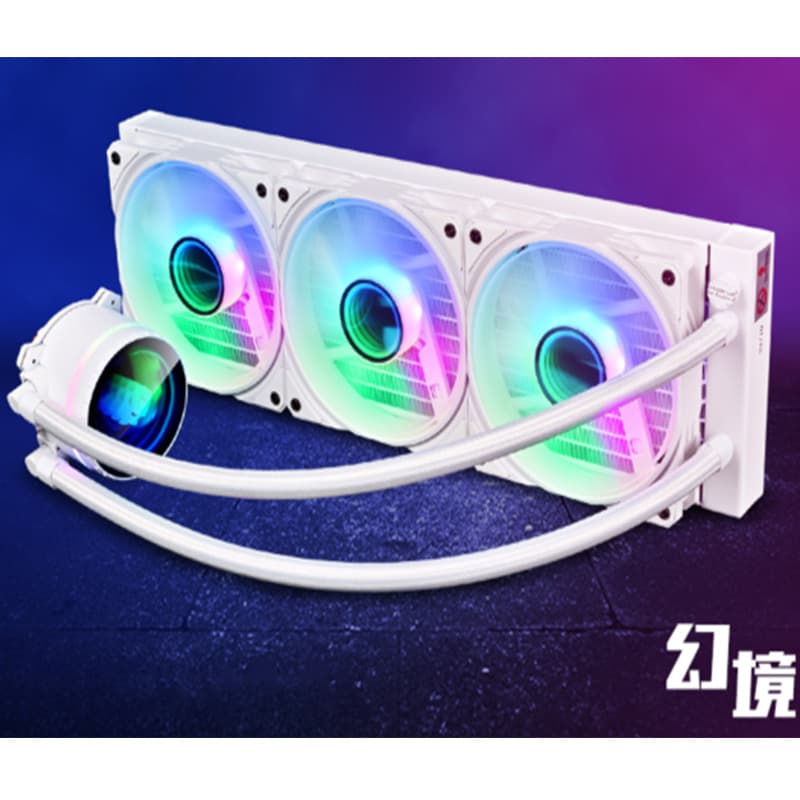 Wanjia RGB water-cooled CPU radiator fan desktop computer host 12 generation motherboard 360 water-cooled fan