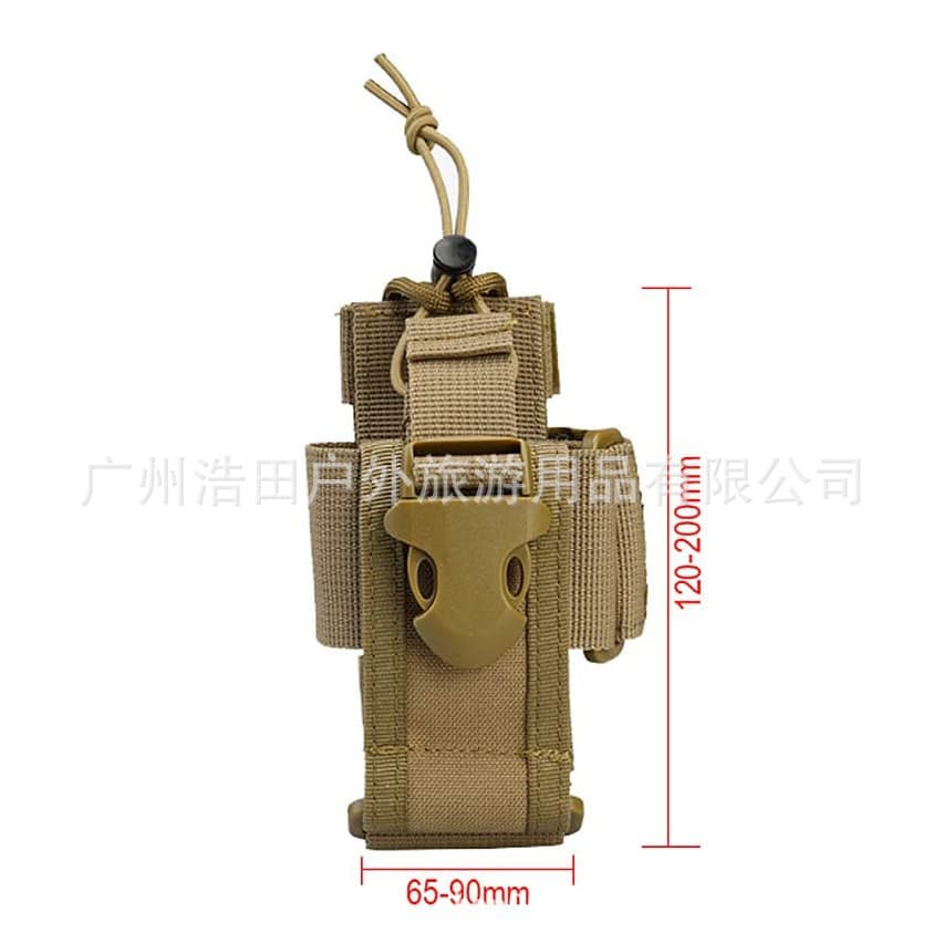 Outdoor Walkie Talkie Bag Walkie Talkie Waist Belt Bag Multifunctional Small Walkie Talkie Outdoor Waist Hanging Pouch Hanging Sleeve Protective Case