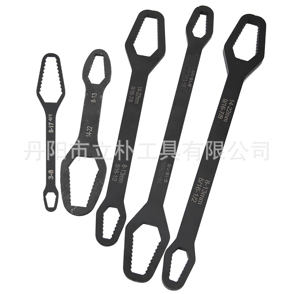 3.5mm-8mm Double-Ended Hex Wrench with Multiple Diameter Screw and Nut Heads
