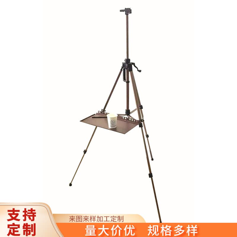 Customized Portable Folding Metal Drawing Board Stand Art Sketching Drawing Board Stand Triangle Iron Easel