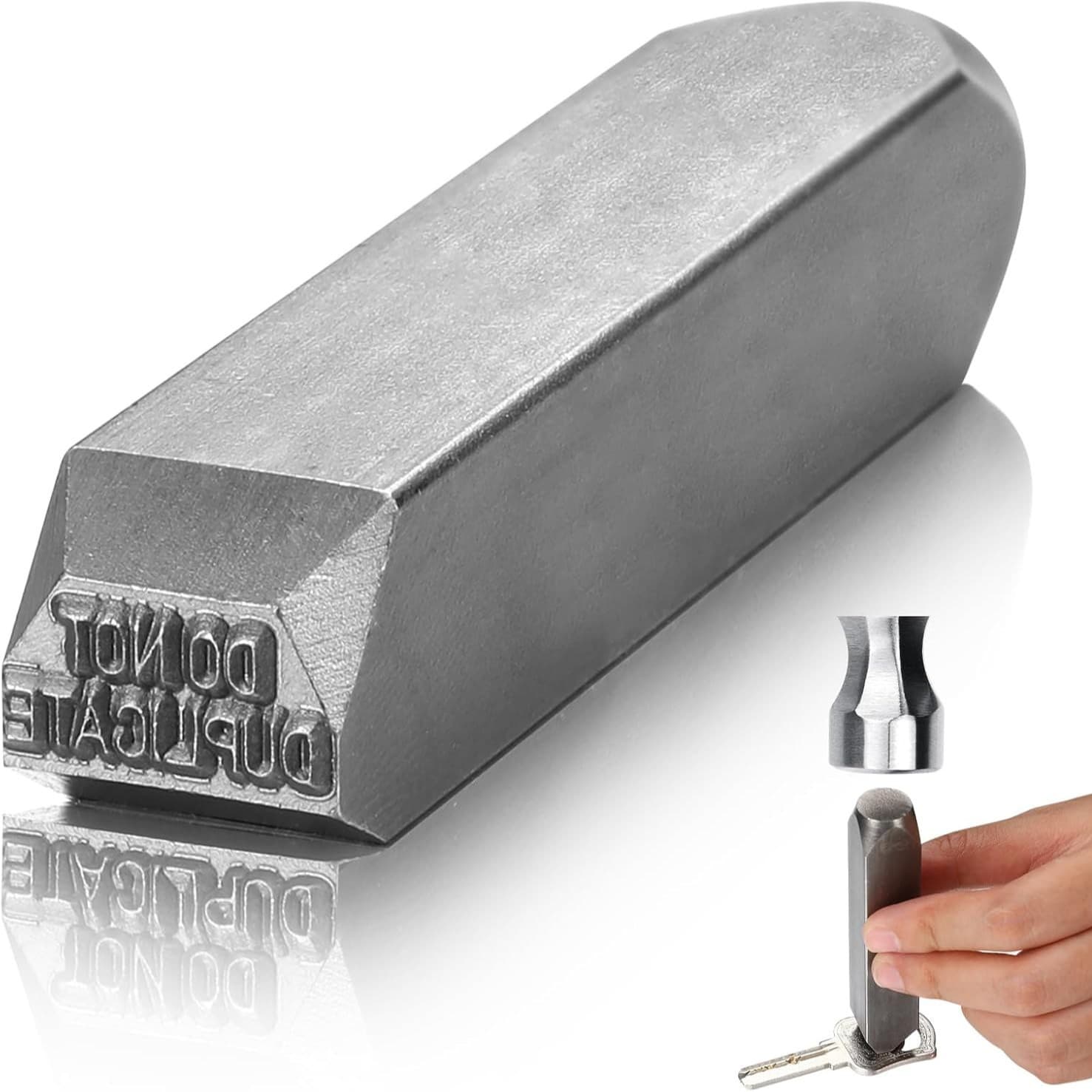 Steel Stamp, Letter Punch, Key Punching Tool, Do Not Duplicate