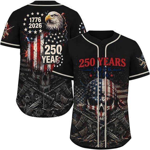 Independent station cross-border foreign trade summer men's baseball uniform United States USA commemorative flag sports quick-drying breathable ball uniform