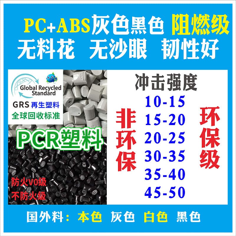 RPC Recyclable Recycled Plastic Manufacturer PCR Fire Retardant V0 Grade GRS Certified Can Issue TC Transaction Certificate