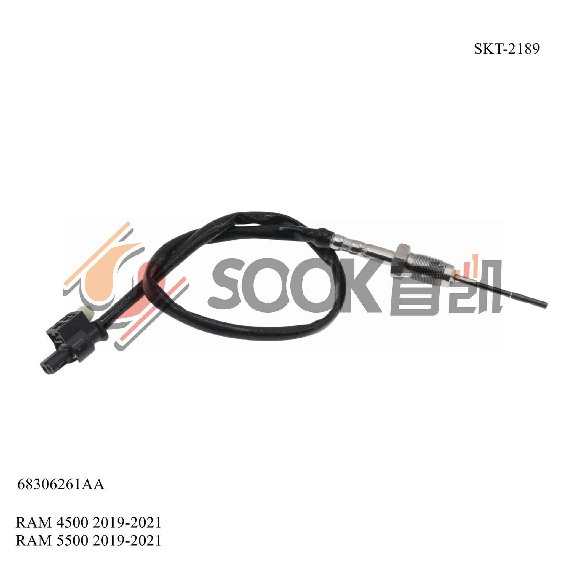Automotive Exhaust Gas Temperature Sensor Exhaust Gas Temperature Sensor 68306261AA SKT-2189