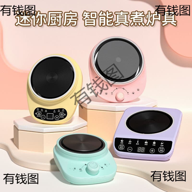 Adjustable Temperature Electric Hot Plate, Mini Energy-Saving Electric Tea Kettle, Metal Insulated Kettle, Coffee Glass Kettle Stove