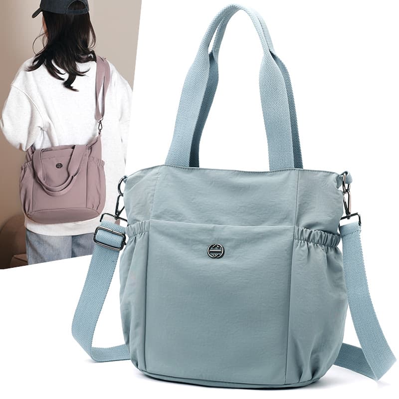Women's shoulder bag, new season winter nylon cloth shoulder handbag, lightweight nylon bag, cross-border trend women's bag