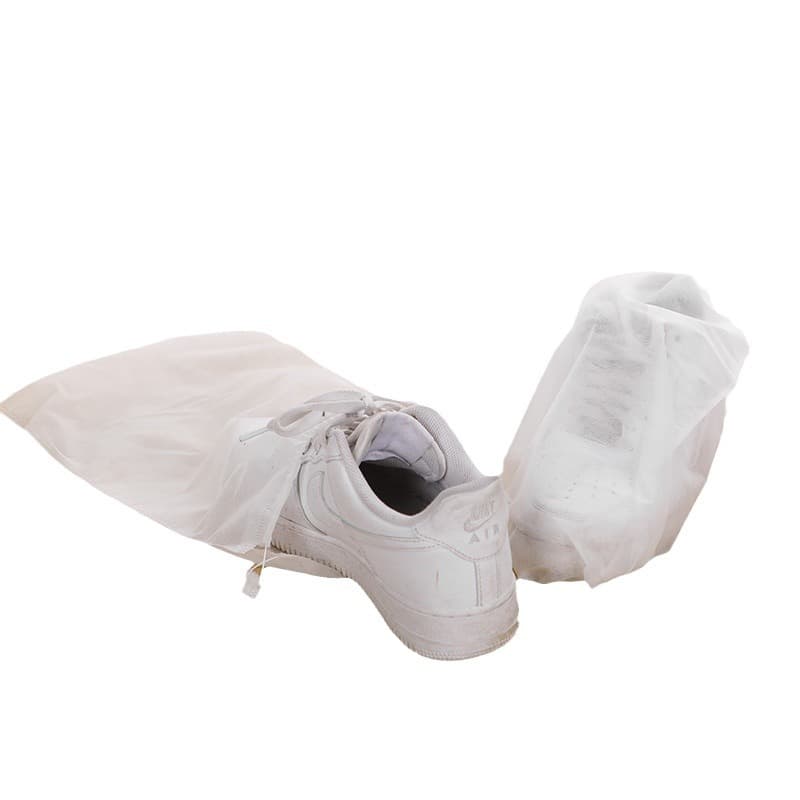 In Stock Shoe Deoxidizer Anti-Yellowing Bag Non-Woven Dust Bag Non-Woven Shoe Cover Storage Bag for White Shoes Non-Woven Shoe Bag