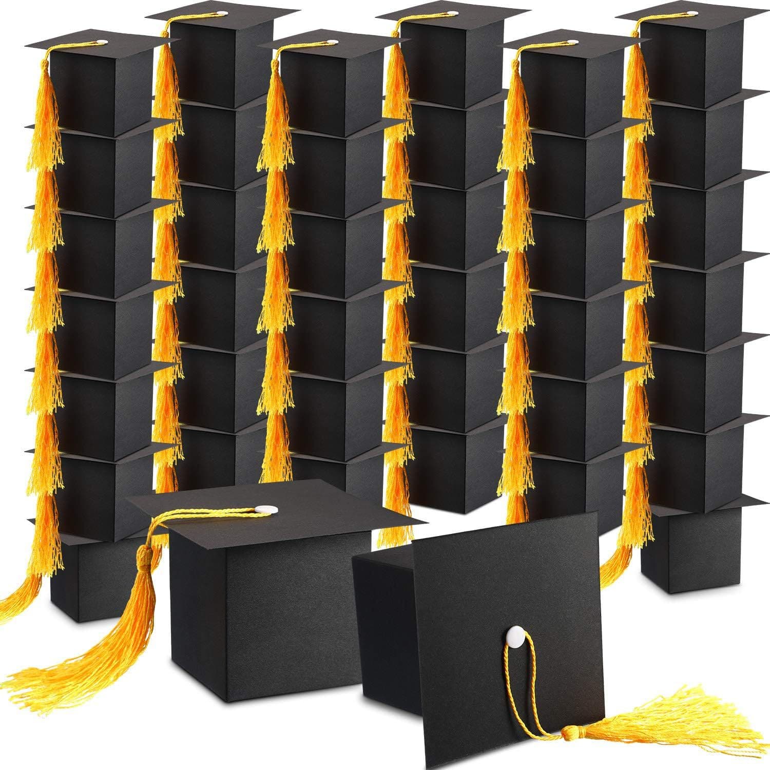 New Graduation Party Carton Celebration Graduation Season Gift Packaging Box Bachelor's Hat Tassel Candy Box Ornaments Supplies