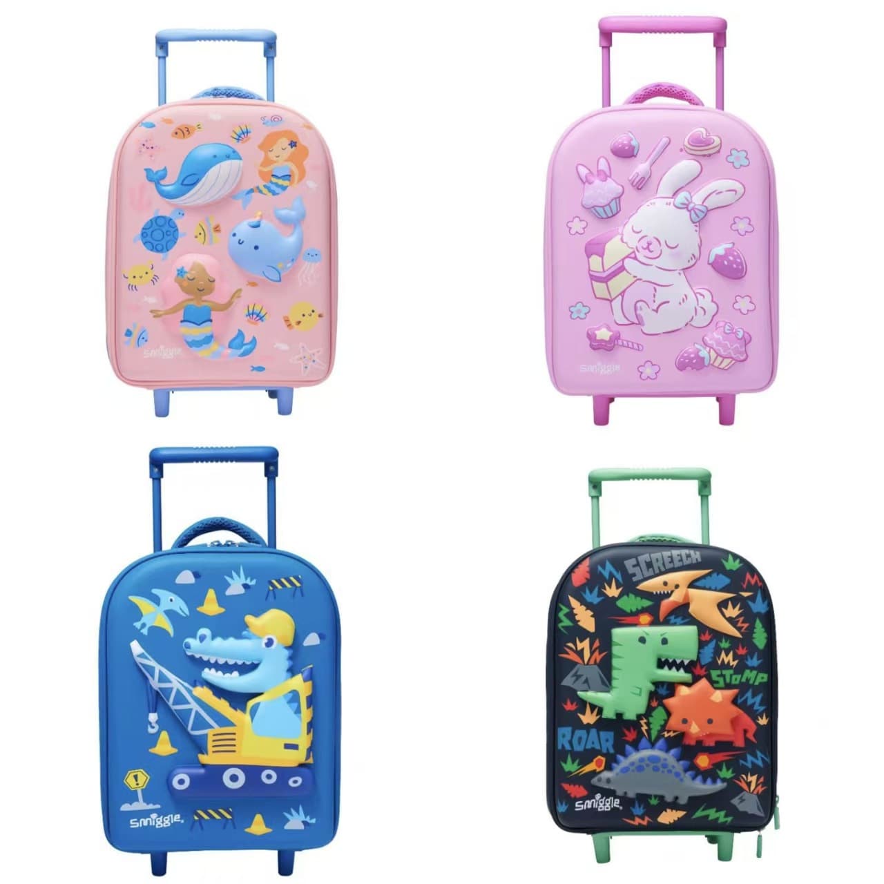 Australian smiggle small trolley case for primary school students, super cute suitcase for children, travel suitcase